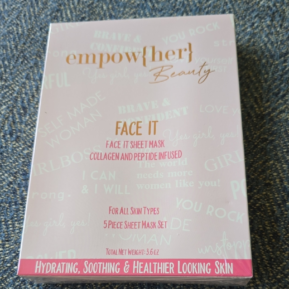 Face It Sheet Mask Set - Pink